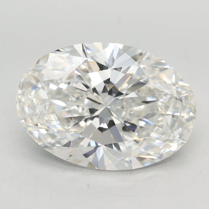 Loose 7.03 Carat F VVS2 IGI Certified Lab Grown Oval Diamonds