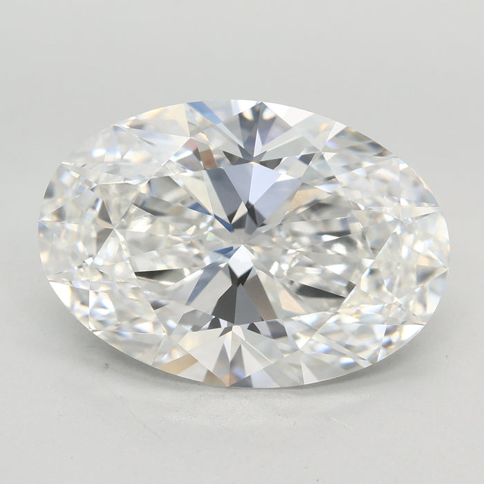 Loose 7.07 Carat E VVS2 IGI Certified Lab Grown Oval Diamonds