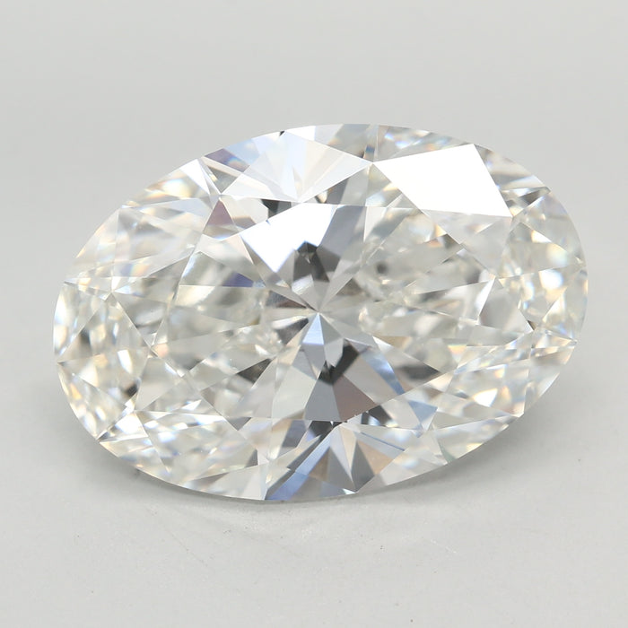 Loose 7.04 Carat F VVS2 IGI Certified Lab Grown Oval Diamonds