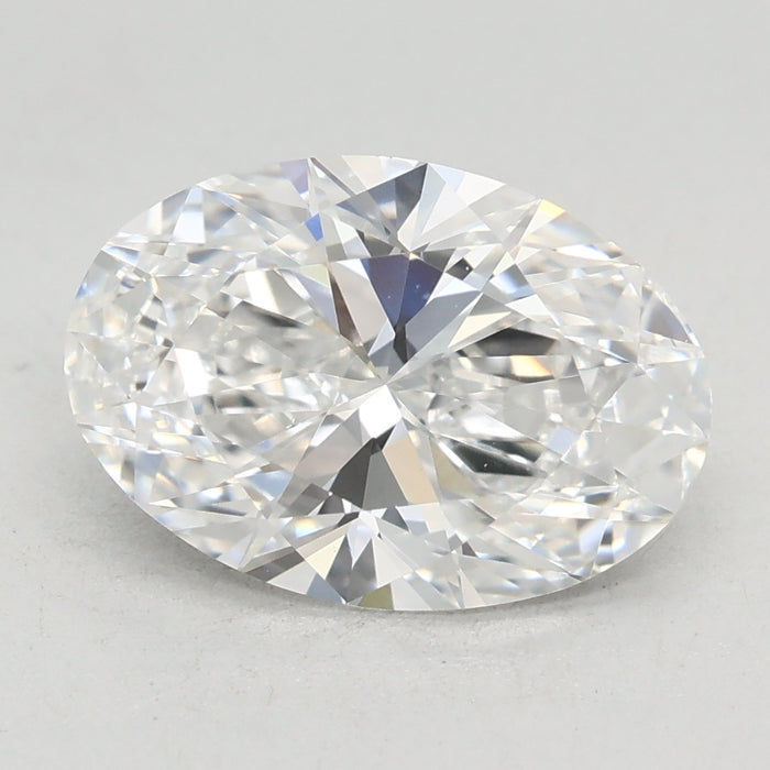Loose 2.08 Carat D VVS1 IGI Certified Lab Grown Oval Diamonds