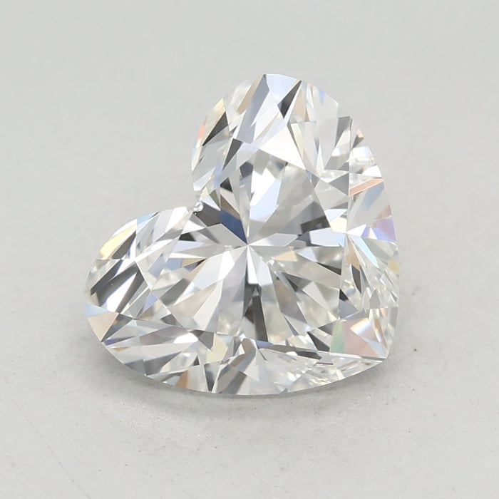 Loose 2.05 Carat E IF IGI Certified Lab Grown Heart Diamonds