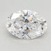 Loose 2.08 Carat D VVS2 IGI Certified Lab Grown Oval Diamonds