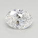 Loose 1.57 Carat D VVS2 IGI Certified Lab Grown Oval Diamonds