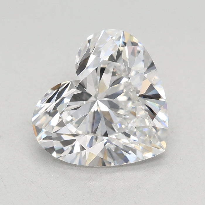 Loose 2.01 Carat D VVS2 IGI Certified Lab Grown Heart Diamonds