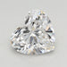 Loose 2.01 Carat D VVS2 IGI Certified Lab Grown Heart Diamonds