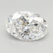 Loose 2.09 Carat D VVS2 IGI Certified Lab Grown Oval Diamonds