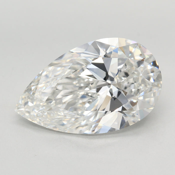 Loose 7.07 Carat E VVS2 IGI Certified Lab Grown Pear Diamonds