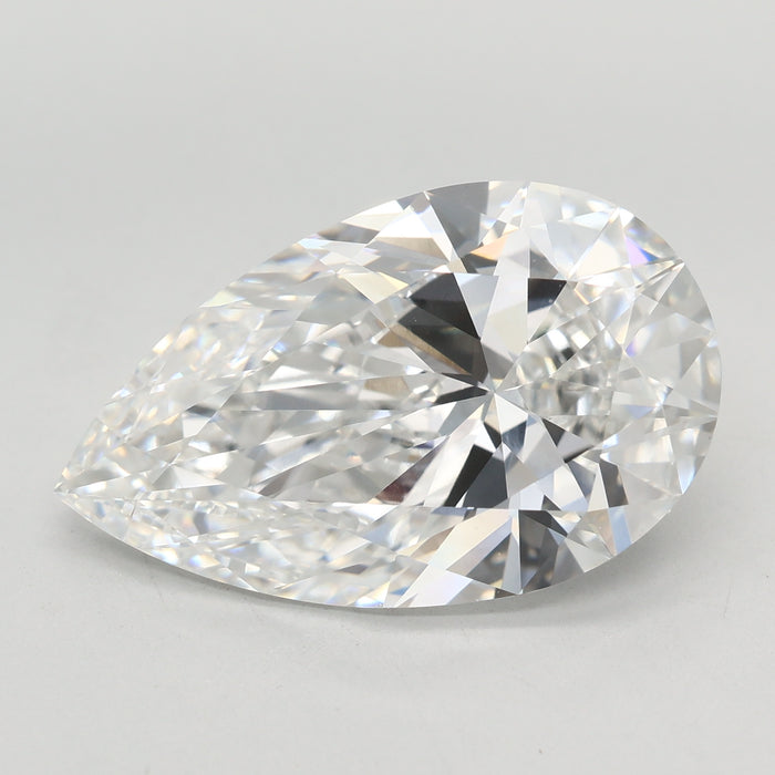 Loose 7.07 Carat E VVS2 IGI Certified Lab Grown Pear Diamonds