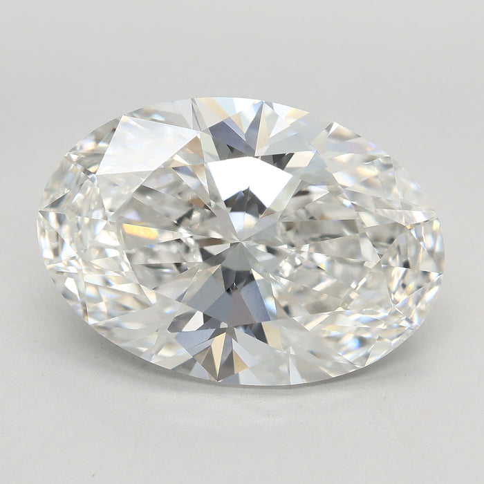 Loose 7.08 Carat F VVS2 IGI Certified Lab Grown Oval Diamonds