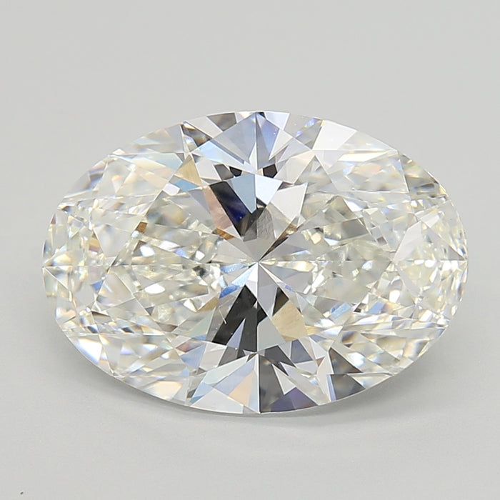 Loose 7.07 Carat F VVS2 IGI Certified Lab Grown Oval Diamonds