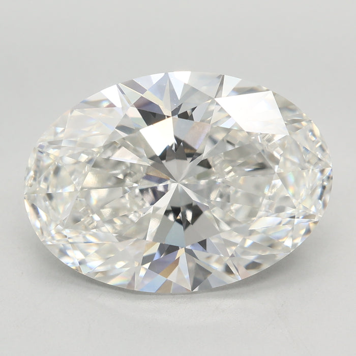Loose 7.06 Carat F VVS2 IGI Certified Lab Grown Oval Diamonds