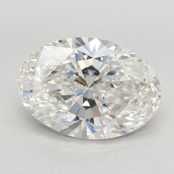 Loose 7.09 Carat F VVS2 IGI Certified Lab Grown Oval Diamonds