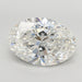 Loose 7.09 Carat F VVS2 IGI Certified Lab Grown Oval Diamonds