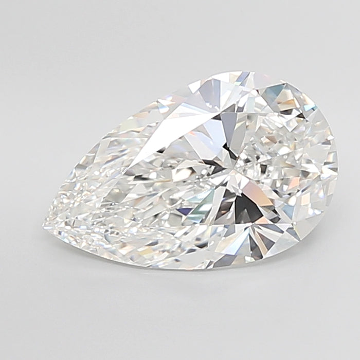 Loose 7.03 Carat E VVS2 IGI Certified Lab Grown Pear Diamonds