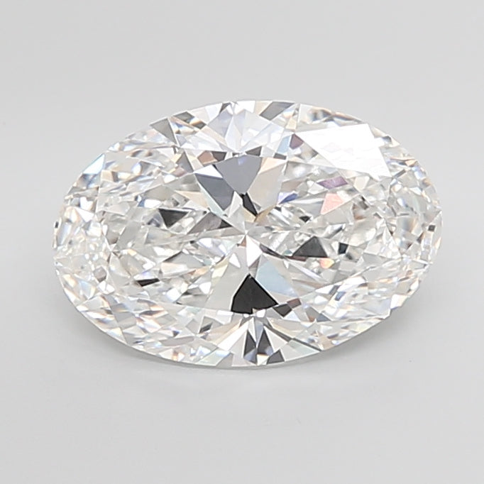Loose 7.03 Carat E VVS2 IGI Certified Lab Grown Oval Diamonds
