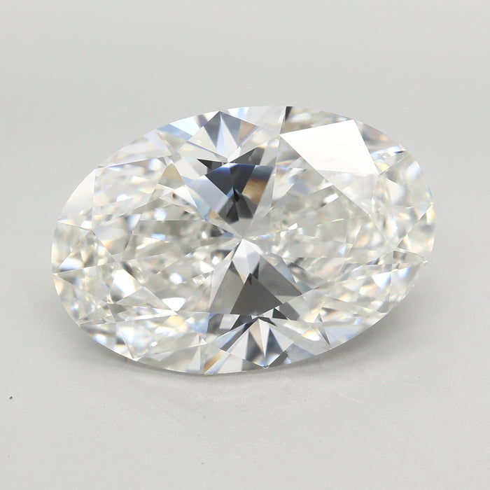 Loose 7.09 Carat F VVS2 IGI Certified Lab Grown Oval Diamonds
