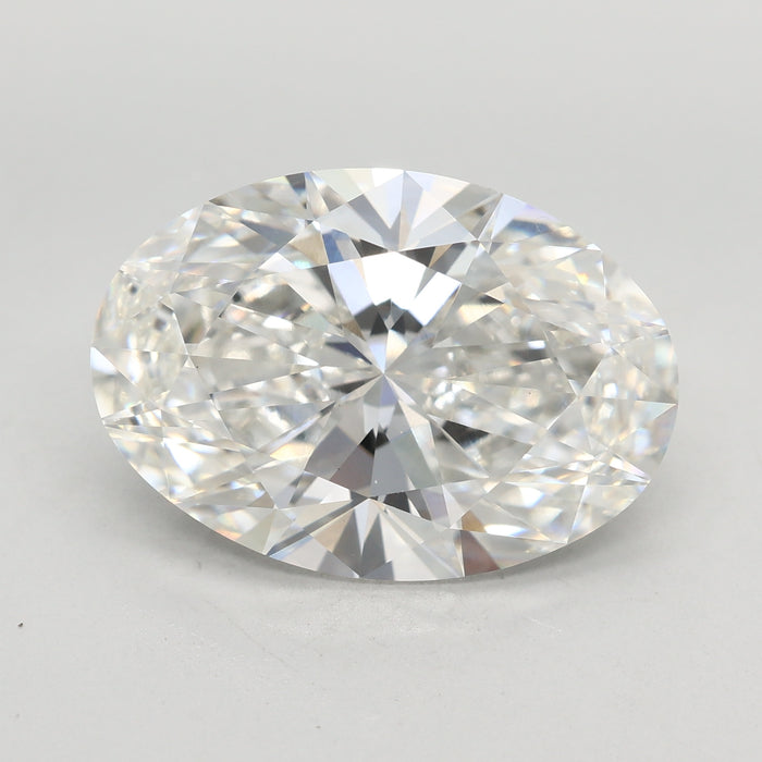 Loose 7.01 Carat F VVS2 IGI Certified Lab Grown Oval Diamonds