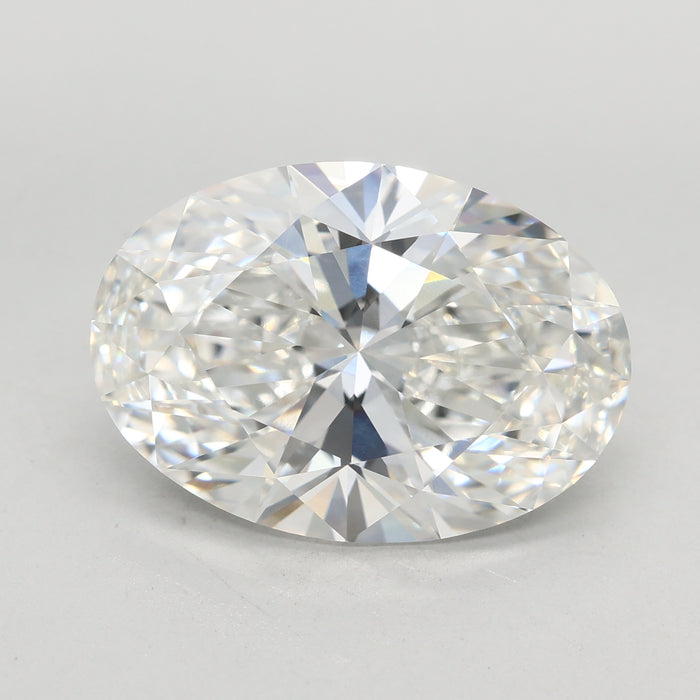 Loose 7.09 Carat F VVS2 IGI Certified Lab Grown Oval Diamonds