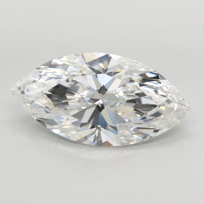 Loose 7.05 Carat E VVS2 IGI Certified Lab Grown Marquise Diamonds