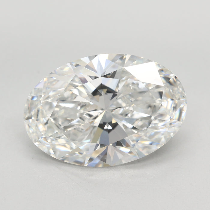 Loose 7.06 Carat E VVS2 IGI Certified Lab Grown Oval Diamonds