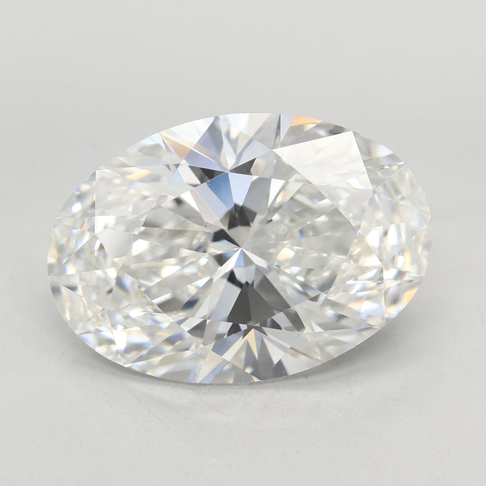 Loose 7.58 Carat E VVS2 IGI Certified Lab Grown Oval Diamonds