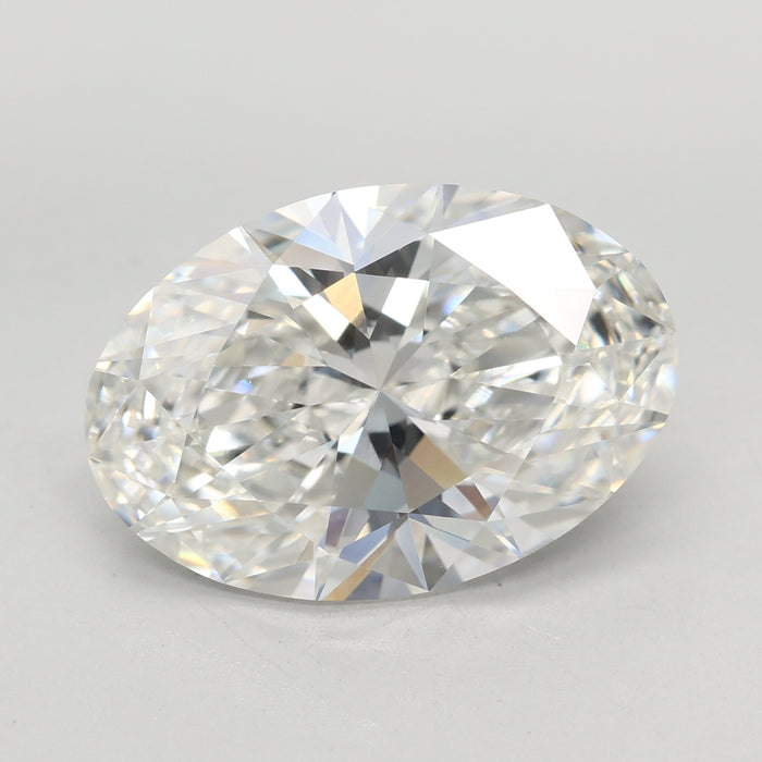 Loose 7.08 Carat F VVS2 IGI Certified Lab Grown Oval Diamonds