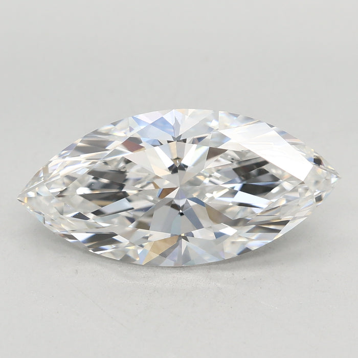 Loose 3.09 Carat E VVS2 IGI Certified Lab Grown Marquise Diamonds
