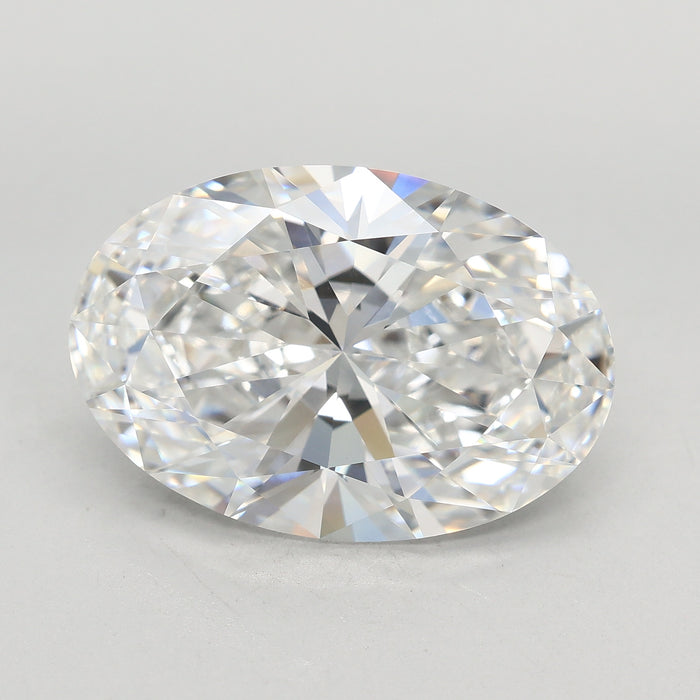 Loose 7.09 Carat E VVS2 IGI Certified Lab Grown Oval Diamonds