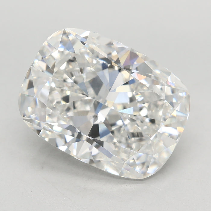 Loose 7.07 Carat F VVS2 IGI Certified Lab Grown Cushion Diamonds