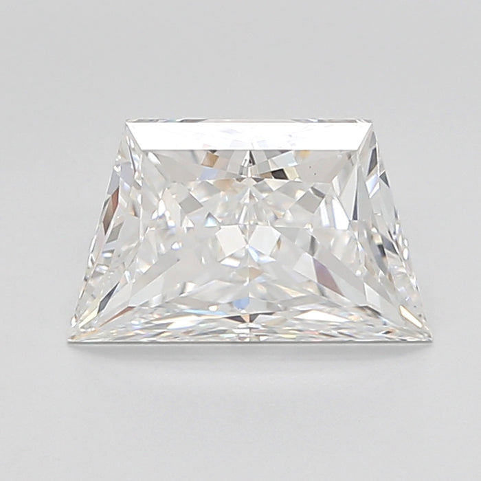 Loose 3.08 Carat E VVS2 IGI Certified Lab Grown Trapezoid Diamonds