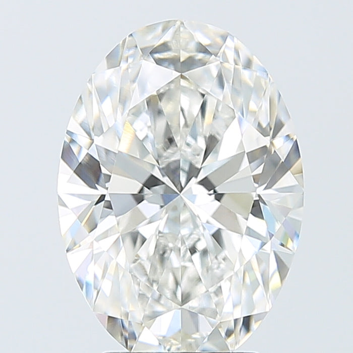 Loose 4.08 Carat F VVS2 IGI Certified Lab Grown Oval Diamonds