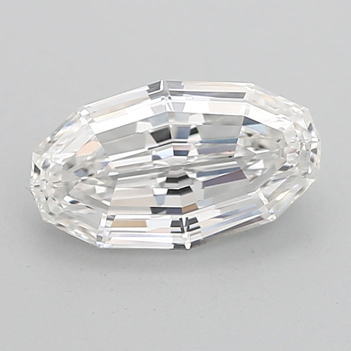Loose 2.09 Carat E VVS2 IGI Certified Lab Grown Step Oval Diamonds