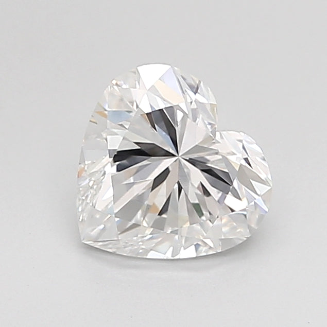 Loose 1.04 Carat D VVS2 IGI Certified Lab Grown Heart Diamonds