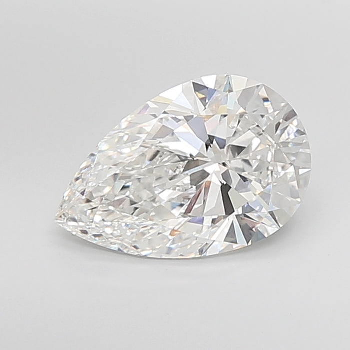 Loose 5.01 Carat E VVS2 IGI Certified Lab Grown Pear Diamonds