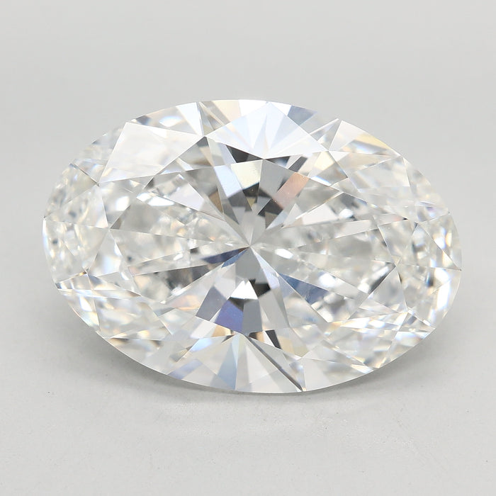 Loose 7.11 Carat E VVS2 IGI Certified Lab Grown Oval Diamonds