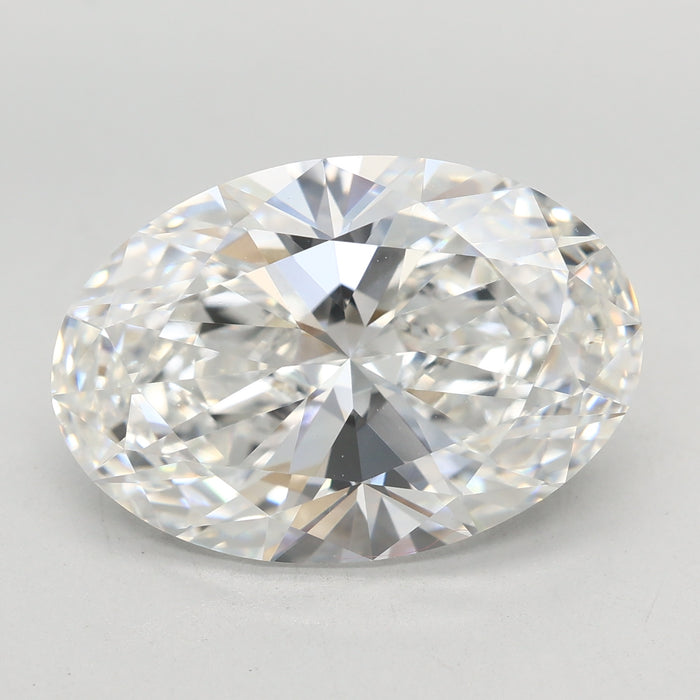 Loose 7.03 Carat E VVS2 IGI Certified Lab Grown Oval Diamonds