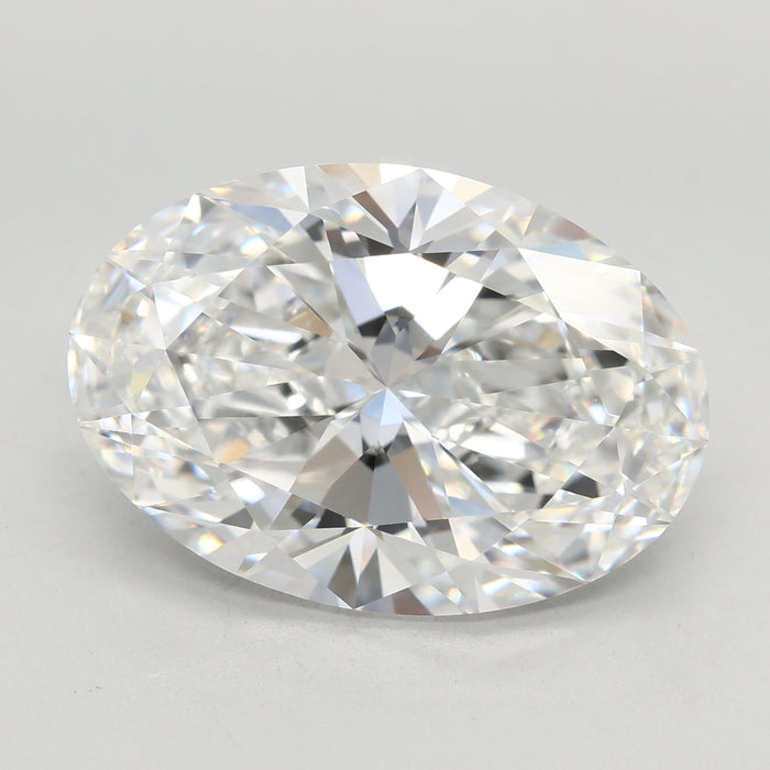 Loose 7.08 Carat E VVS2 IGI Certified Lab Grown Oval Diamonds