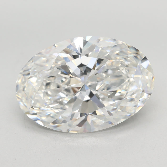 Loose 7.07 Carat E VVS2 IGI Certified Lab Grown Oval Diamonds
