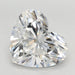 Loose 7.08 Carat E VVS2 IGI Certified Lab Grown Heart Diamonds
