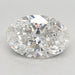 Loose 2.09 Carat F VVS2 IGI Certified Lab Grown Oval Diamonds