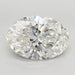 Loose 7.08 Carat F VVS2 IGI Certified Lab Grown Oval Diamonds