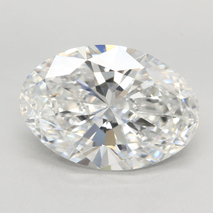 Loose 7.07 Carat E VVS2 IGI Certified Lab Grown Oval Diamonds