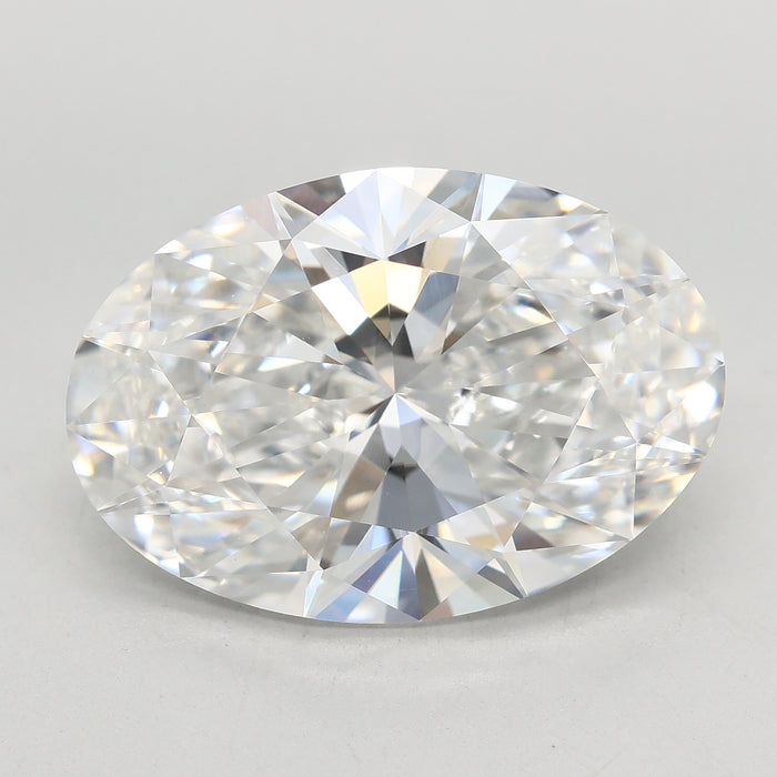 Loose 7.09 Carat E VVS2 IGI Certified Lab Grown Oval Diamonds