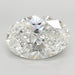 Loose 7.09 Carat F VVS2 IGI Certified Lab Grown Oval Diamonds