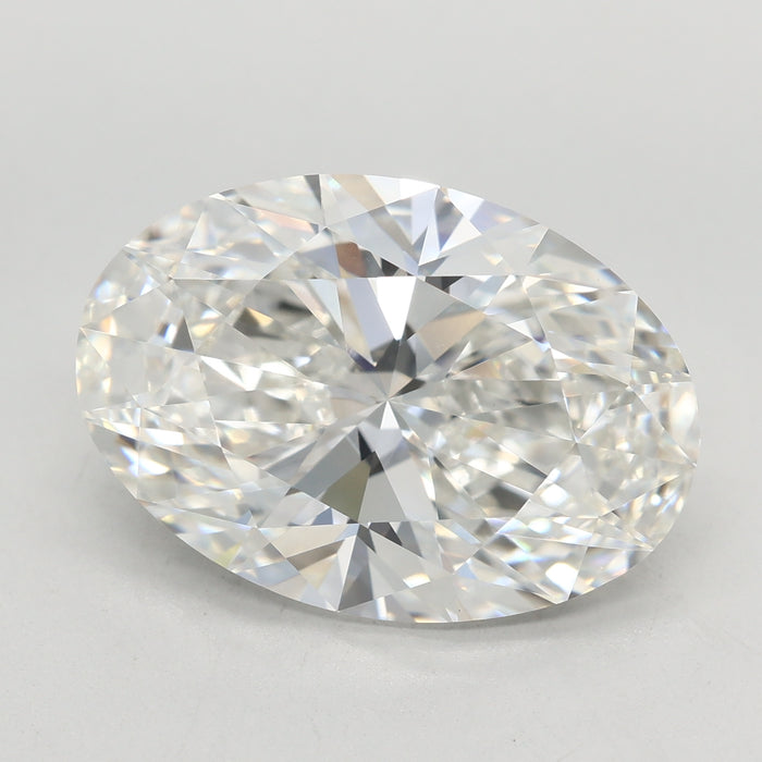 Loose 7.01 Carat F VVS2 IGI Certified Lab Grown Oval Diamonds