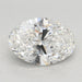 Loose 2.1 Carat F VVS2 IGI Certified Lab Grown Oval Diamonds