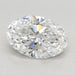 Loose 2.01 Carat D VVS2 IGI Certified Lab Grown Oval Diamonds