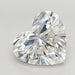 Loose 5.08 Carat E VVS2 IGI Certified Lab Grown Heart Diamonds