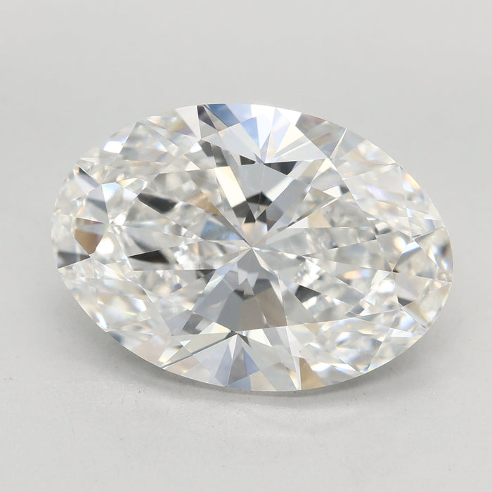 Loose 7.03 Carat E VVS2 IGI Certified Lab Grown Oval Diamonds