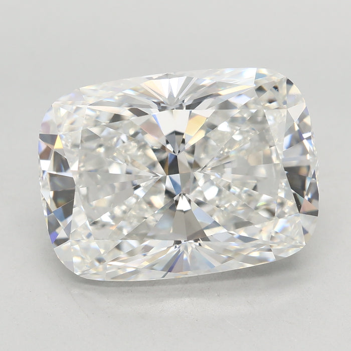 Loose 7.09 Carat E VVS2 IGI Certified Lab Grown Cushion Diamonds